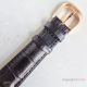 Franck Muller Skeleton 7 Days Power Reserve Rose Gold Diamond Copy Watch - Black Leather (8)_th.jpg